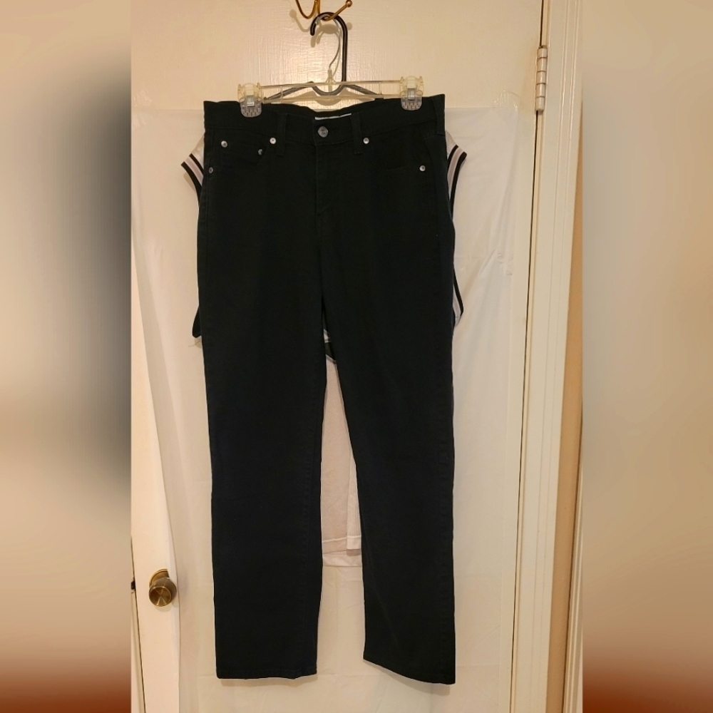 Ladies Sz 10 505 Levi's blk